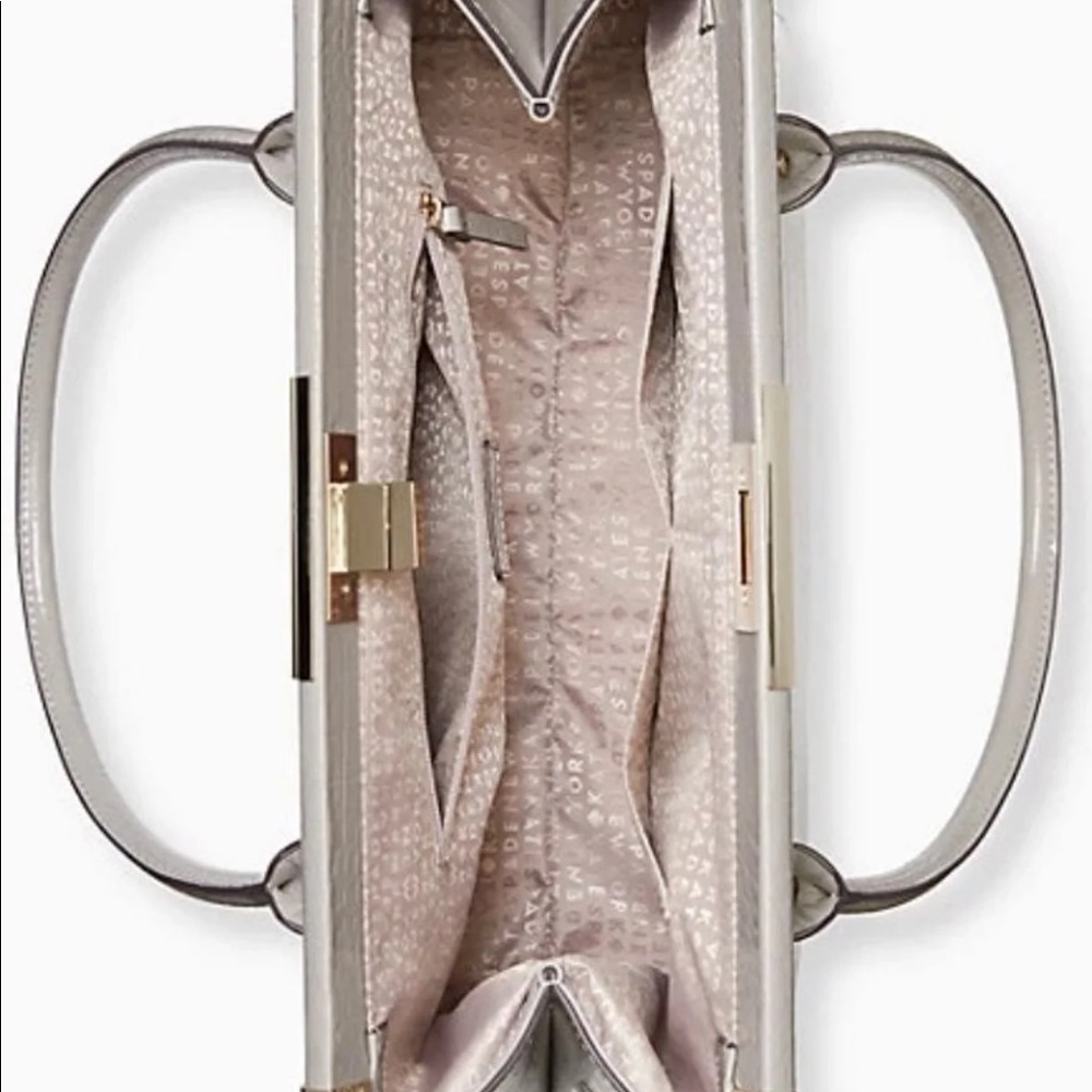 SOLD!! KATE SPADE ✖️ Soft Taupe Bag $698!! - Picture 8 of 16